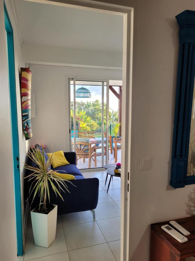 Appartement Prive Eco-Responsable, Vue Sur La Mer Des Caraibes Et Jardin Clos, Wifi, A 2Mn De La Plage Сент-Люс Екстер'єр фото