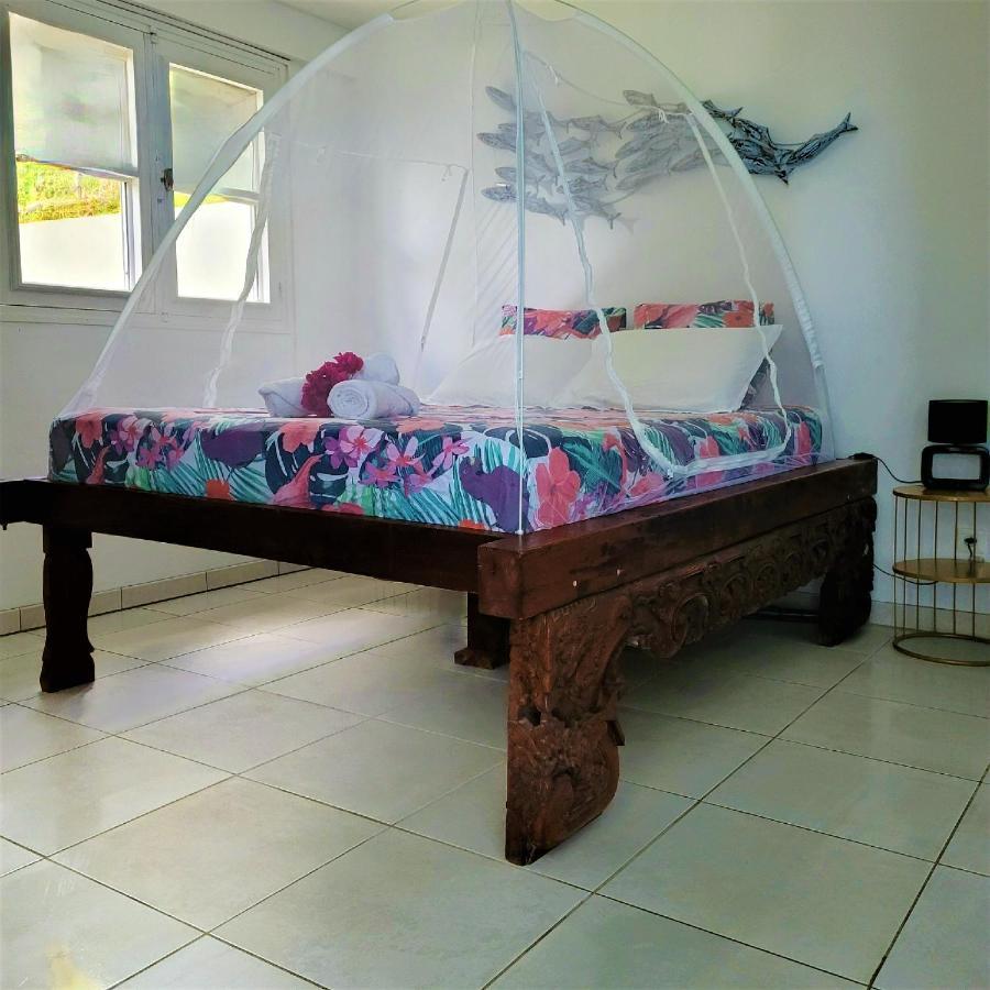 Appartement Prive Eco-Responsable, Vue Sur La Mer Des Caraibes Et Jardin Clos, Wifi, A 2Mn De La Plage Сент-Люс Екстер'єр фото